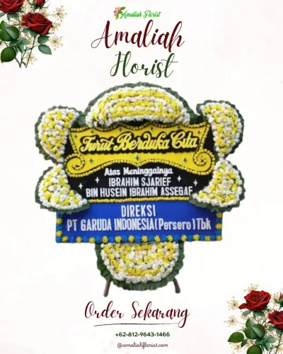 Papan Bunga Duka di Gandulan